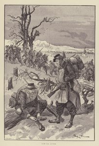 Op de Loire door after Albert Robida